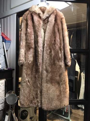 Manteau fourrure agneau - agneau, de