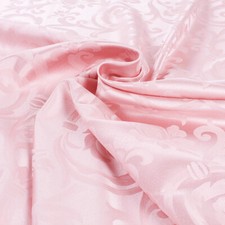 Tissu Damas Al Mètre Découpe 280x280 Cm Rose Brillant Coussins Nappes