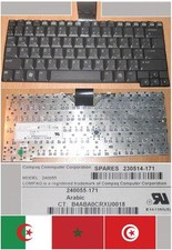 CLAVIER QWERTY ARABE HP NC4200 NC4400 TC4200 240055 240055-171 230514-171 Noir