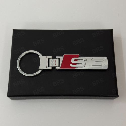 Porte clés audi chrome - porte-clés,