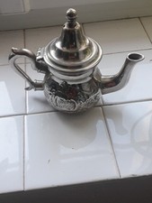 Superbe AnciennePetite Théière Marocaine Koutbla  Marque Déposée  Fabrique SALAM