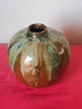 vase boule grès Vernissé