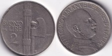 2 Lires 1926 R Italie Italia