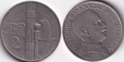 Lires 1926 italie - r, italia