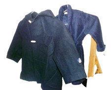 ROBE DE CHAMBRE + MANTEAU