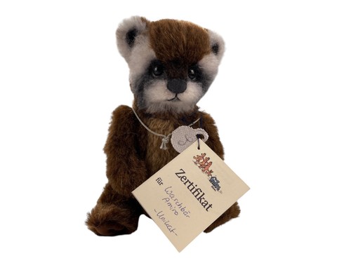 Peluche artiste raton laveur - d'artiste,