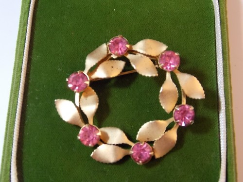 Vintage ton doré couronne - ton,