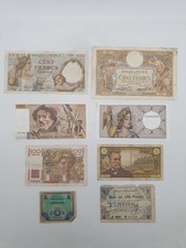 Lot 32 - 8 billets anciens