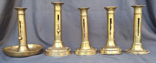 Ensemble bougeoirs anciens - ensemble,
