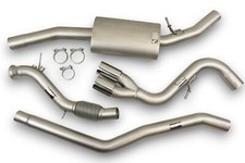 Ligne Echappement + Downpipe defap BMW 116d 118d 120d 123d E81 E87 Catback