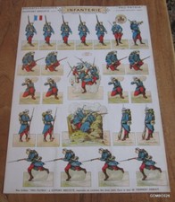 PLANCHE SOLDATS A DECOUPER