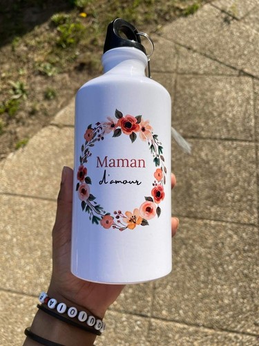Gourde aluminium 500ml maman - gourde,