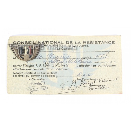 Insigne ffi arthus bertrand - insigne,