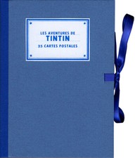 HERGÉ TINTIN 25 CARTES