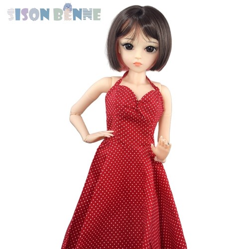 Mignon bjd poupée brun - poupée,
