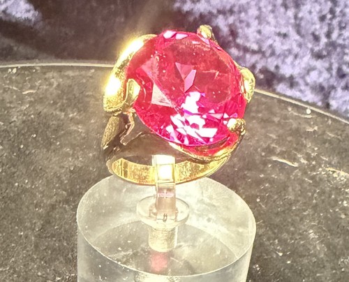 Vtg 10k gold - 10k, ruby