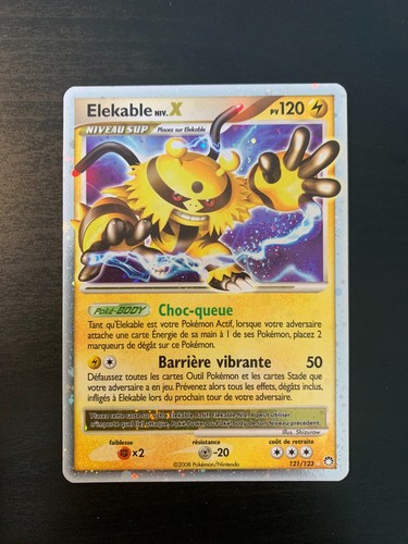 Carte pokémon elekable - :, niv