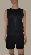 ° MAJE °- Combi-short noir modèle RONRON taille 34