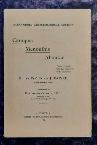 Canopus menouthis aboukir - menouthis,
