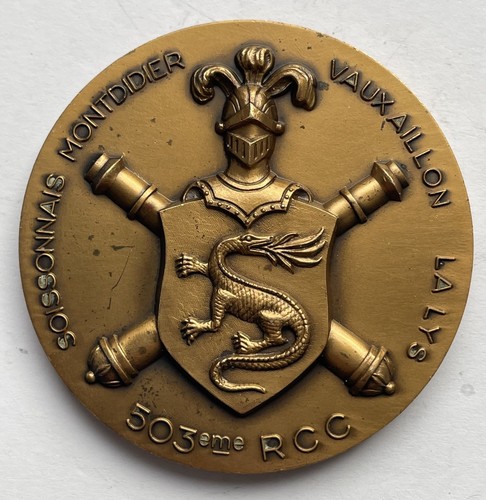 Médaille bronze 503e rcc - médaille,