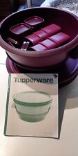 TUPPERWARE Micro Vap + insert + 8 ramequins..excellent etat