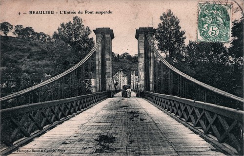 Cpa beaulieu l entrée du - cpa,