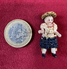 BISQUES DOLLS ANCIENNE POUPEE MINIATURE MIGNONNETTE PORCELAINE 19EME XIXME