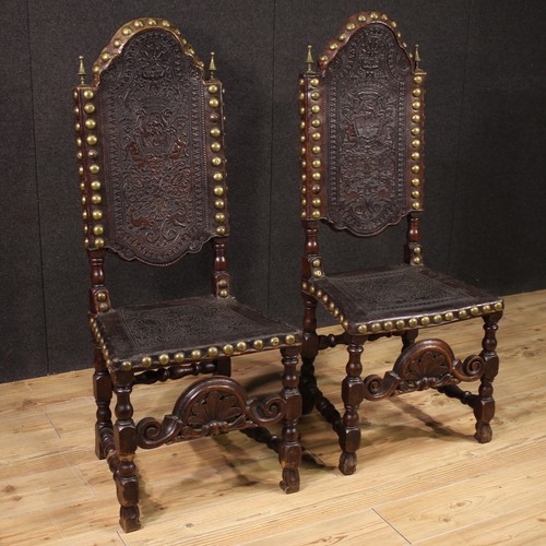 Paire chaises italiennes - de,
