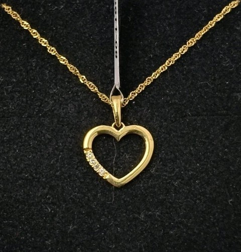 Pendentif chaîne 18k - or,