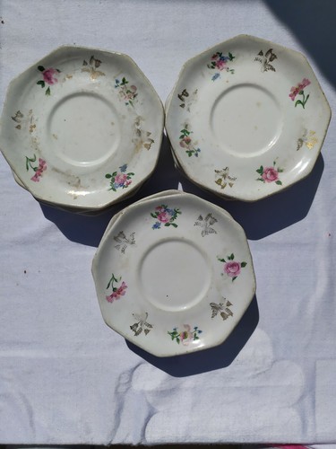 Lot assiettes plates - 12,