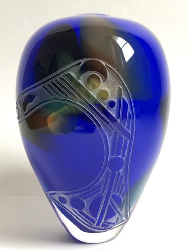 Superbe rare vase verre - superbe,