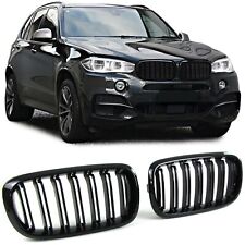 GRILLE HARICOT CALANDRE NOIRE BRILLANTE BMW SERIE X5 X6 F15 F16