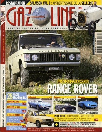 Gazoline 179 2011 range - n°179,