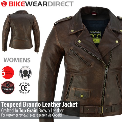 Veste moto cuir pour - cuir,