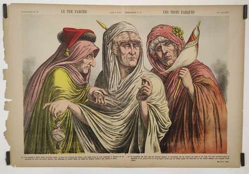 Les trois parques - 1888, affiche