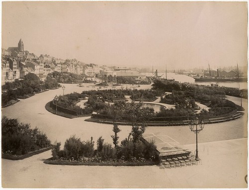 Photo albuminé boulogne sur - boulogne,