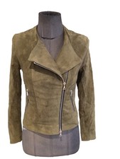 Superbe Blouson Perfecto Daim