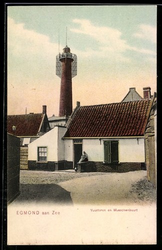 Egmond aan zee phare et - egmond,