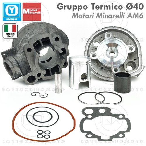 Kit cylindre pistone 50cc - cylindre,