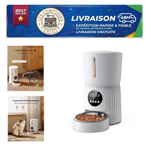 Distributeur croquettes - distributeur,