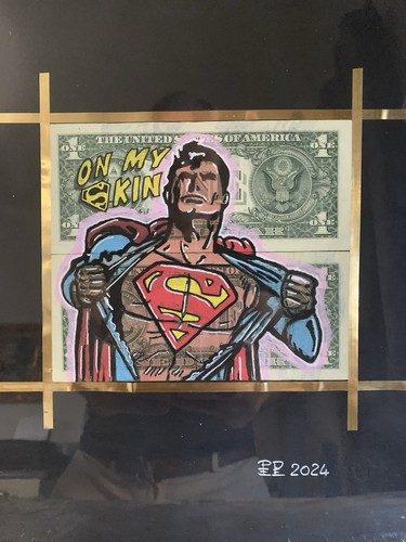 Street art urban dollar - street, art-dollar