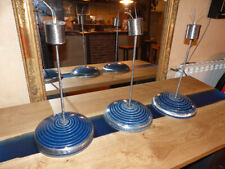 Suspension industrielle bleu