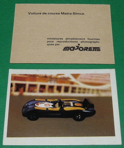 Voiture course matra simca - voiture, matra-simca