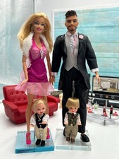 Barbie et Ken soirée chic à la maison OOAK
