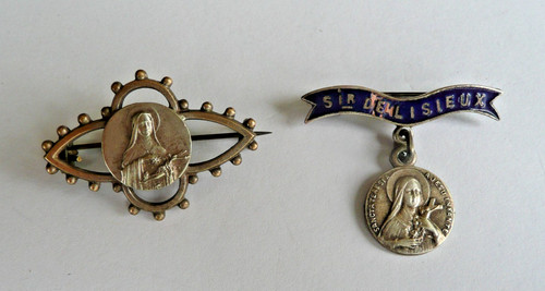 Lot broches religieuses - broches,
