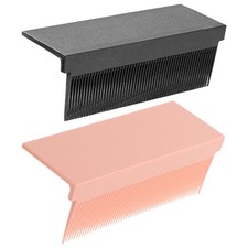  2 Pcs Brosse A Lisser Cheveux Lissante À Lisure De Peigne Lisseur