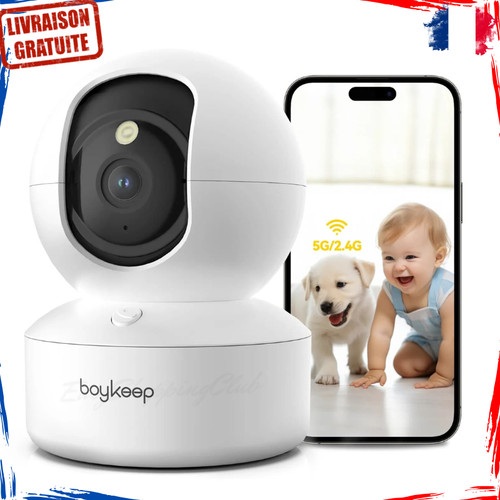 Caméra sécurité 360 - caméra, de