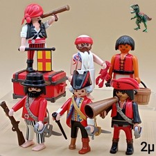 Playmobil équipage rouge