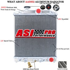 Aluminium Radiateur Pour 92-00