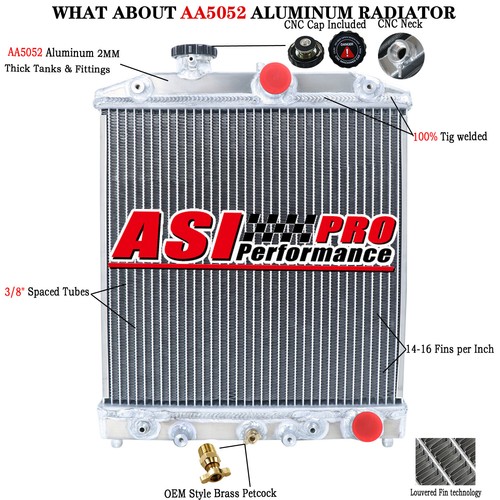Aluminium radiateur pour 00 - radiateur,